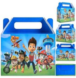 Paw Patrol party favor boxes