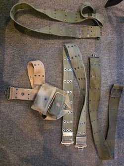 Military belts
