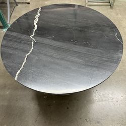 Round Marble Dining Table - 47” 