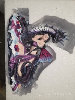 Fairy With Dragon