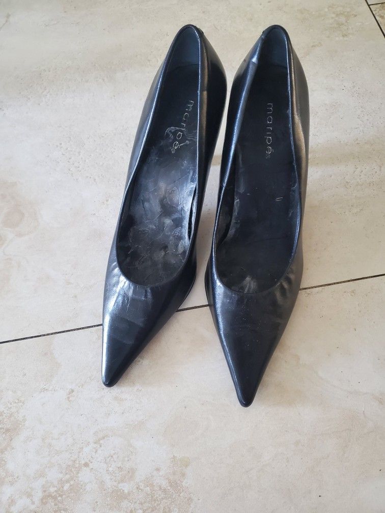 Black Heels Size 8.5