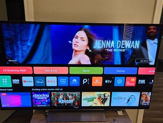 LG 55 inch oled and sound bar combo