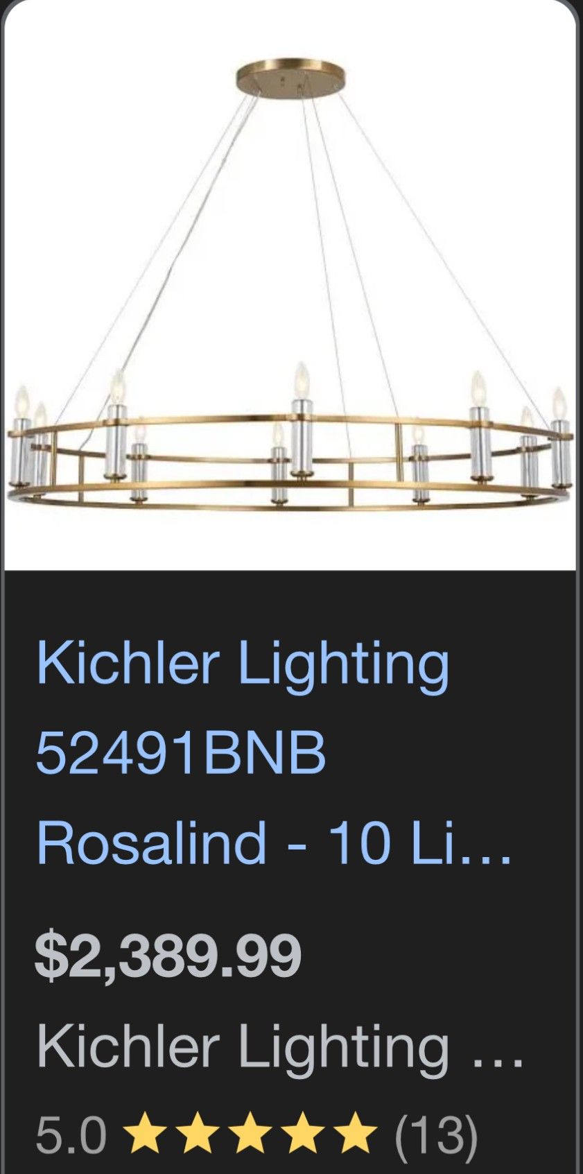 Kichler Lighting, Foyer , Living Room , Dining