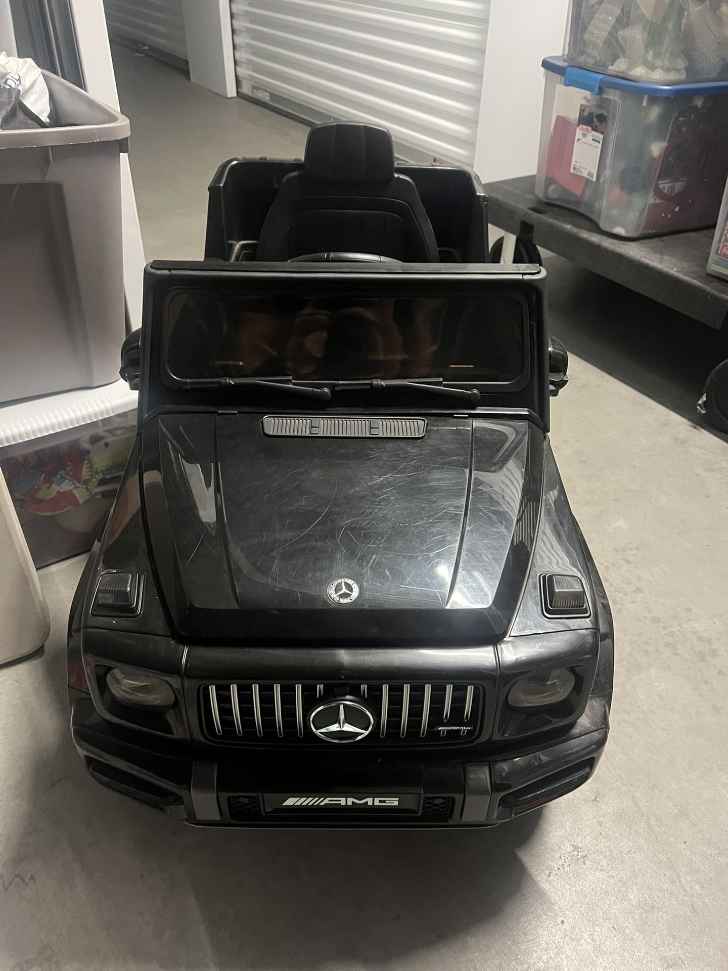 Mercedes-AMG G63 Electric Ride-On Car – $100