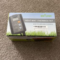 NIB HEAT MAT THERMOSTAT 
