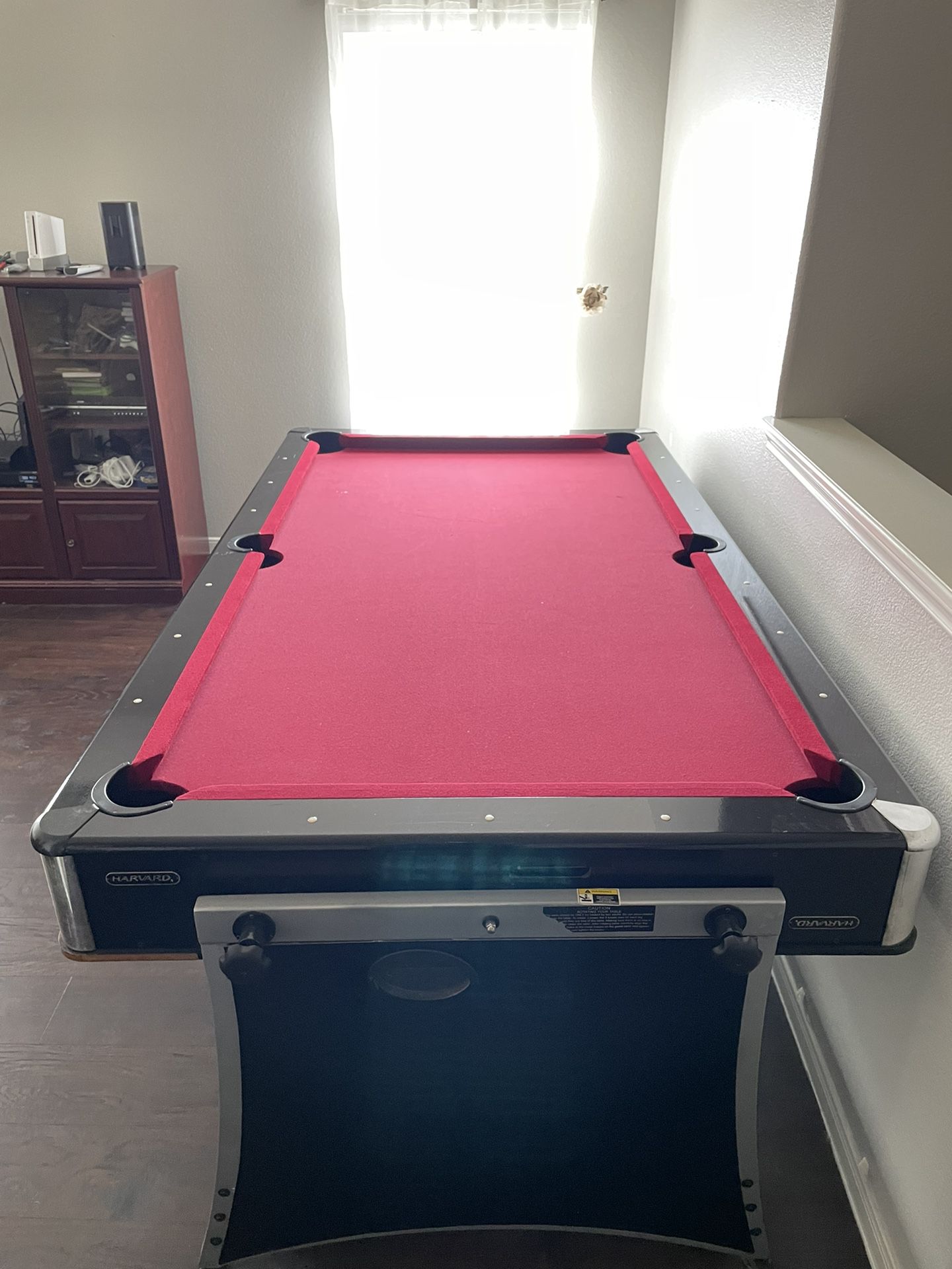 2-in-1  Game Table (Pool & Air Hockey) Price Negotiable 