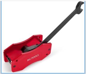 Brake Caliper Compression Tool, Ratcheting Brake Caliper Press Brake Pad Spreader, 1.69"-2.56" Opening, Press-in Disc Calipers, Single/dual/4-piston,7