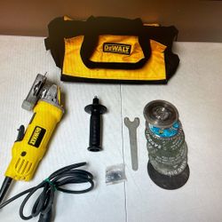 Dewalt 4  1/2” Corded Angle Grinder