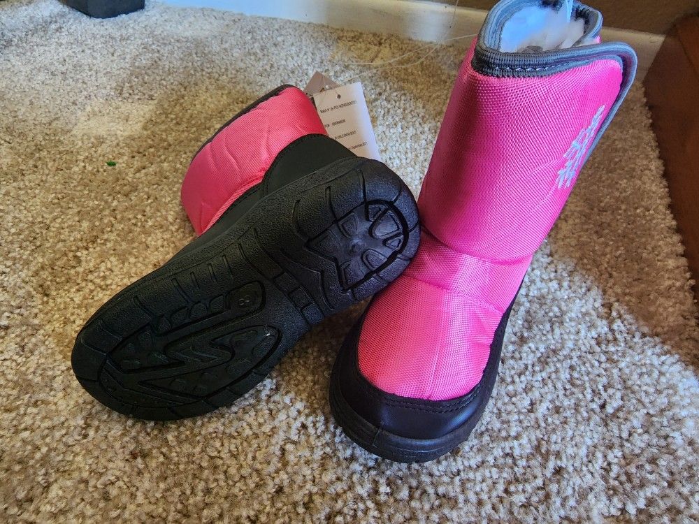 Girl Snow Boots Pink