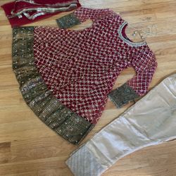 Indian Pakistani Suit Dress Kameez Shalwar Dupatta 