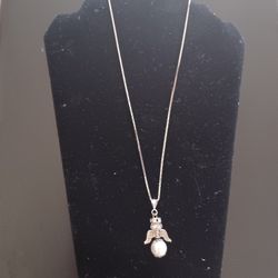 Necklace 925 Sterling Silver  16 In