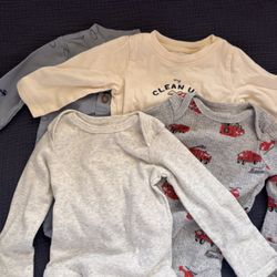 0-3 Month Baby Boy Onesies