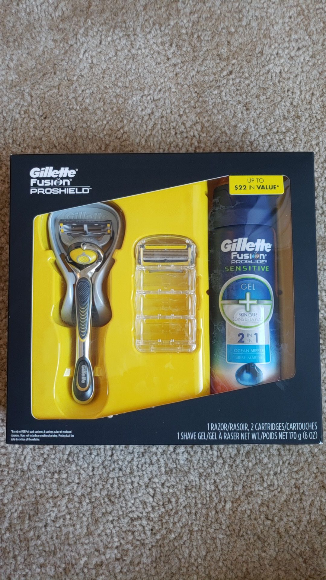 Gillette Fusion ProShield Set