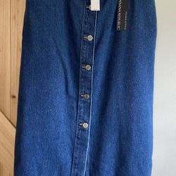 Denim Skirt - Size 18 - NEW! 