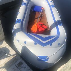 Inflatable boat and motor for sale