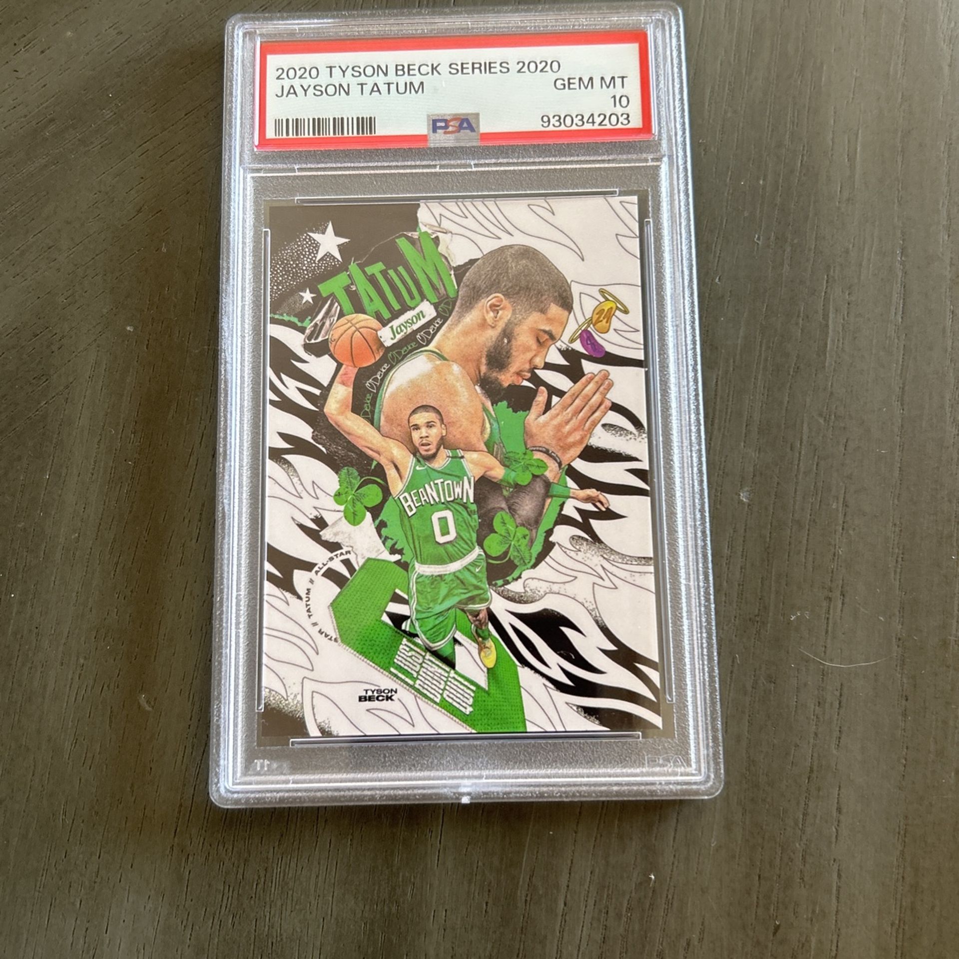 TYSON BECK X JAYSON TATUM Limited Edition /1500