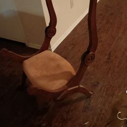 Prayer Folding Chair Late 19th To Early 20th Century 