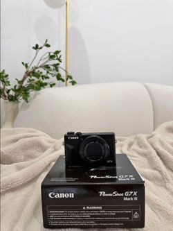 Canon G7x Mark III Camera