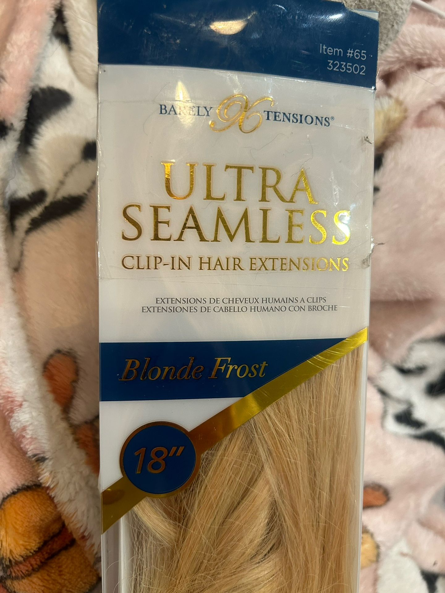 18” Blonde Remy Hair Extensions