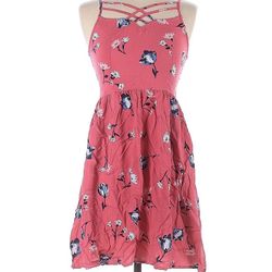 SO Casual Summer Dress, Pink, XS