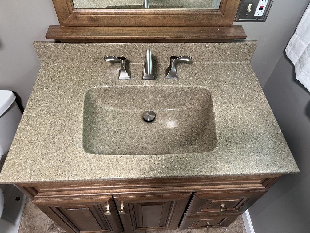 Bathroom Sink With Faucet