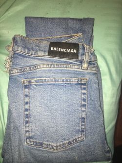 Balenciaga Blue Denim Jeans