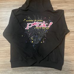 Black Sp5der Hoodie 