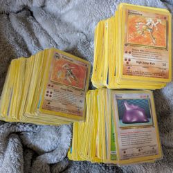 Over 500 ORIGINAL Vintage Pokemon Cards