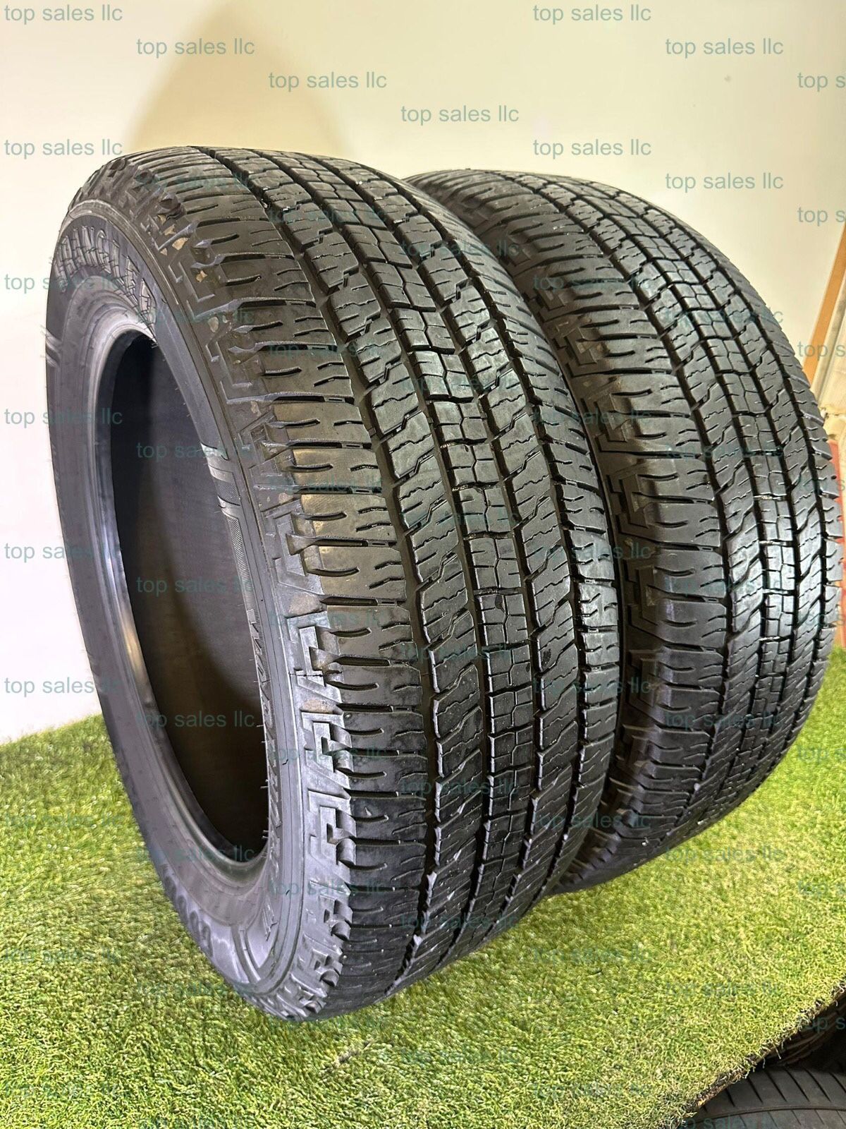 U236 275 55 20 113T Goodyear Workhorse HT 2 Used Tires 95% Life