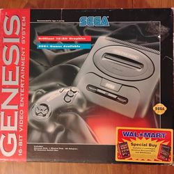 1980's  Sega Genesis console with Original  box