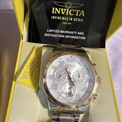 Invicta Watch Collection - Six (6) In Like New Condition