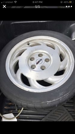 Corvette C4 sawblade wheels