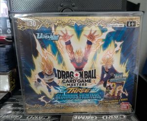 Dragon ball super three glorious fighters booster box