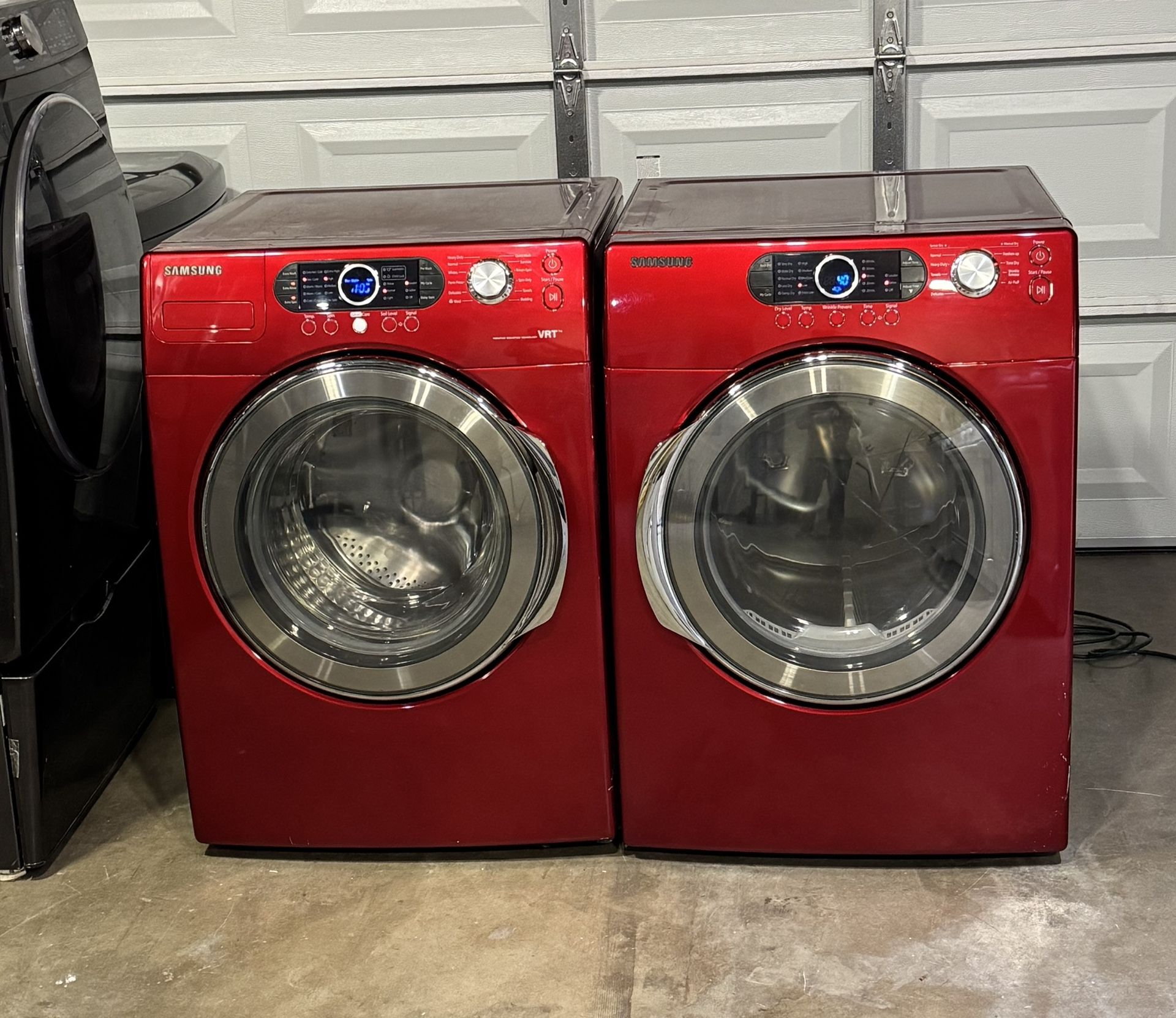 Set Samsung Big Heavy Duty Washer Machine And Gas Dryer Everything Works We Deliver