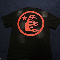 Hellstar Red/black Gel Logo T Shirt 