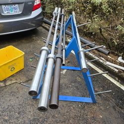 Barbells Rack Handmade, Barbells For Sell