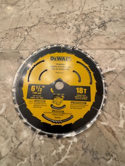 DEWALT blade 61/2