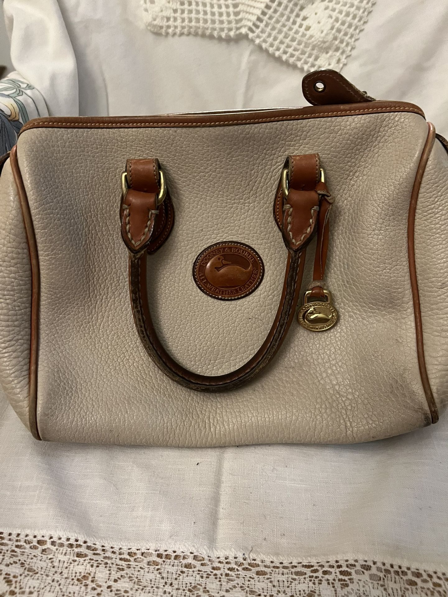 Vintage Dooney & Bourke Beige Women’s Handbag