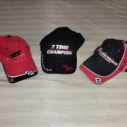 Dale Earnhardt Sr Dale Earnhardt Jr Rusty Wallace Hats