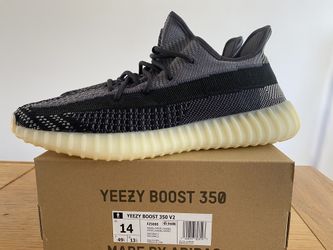 Yeezy Boost 350 v2 Carbon size 14 $350