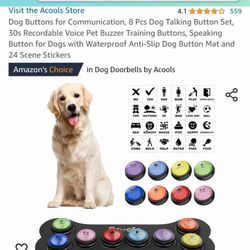 Cat And Dog Talking Button Set 