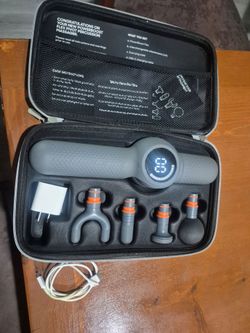 Sharper image power portable percussion massager