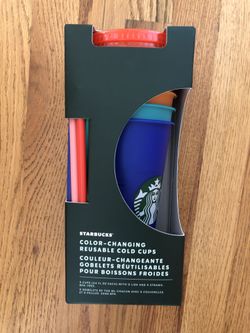 Starbucks 2020 color changing cups