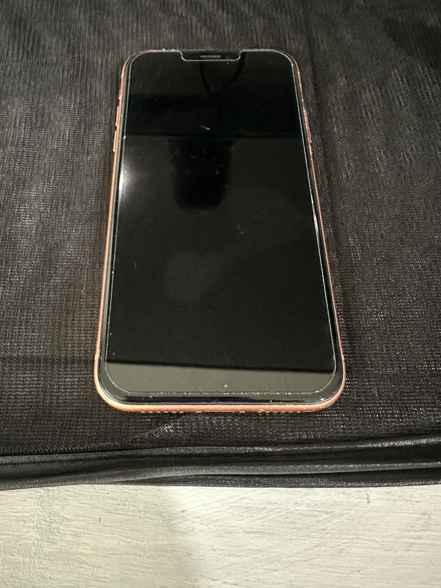 Apple iPhone XR - 128gb - Orange - Unlocked. It is working Perfect ( It has a fake back placed over the original back that has some scratches)