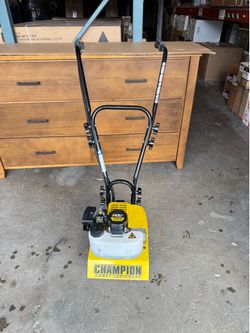 Champion Power Equipment 9.5 in. 43cc Portable Gas Garden Tiller Cultivator