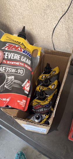 5 quarts ams gear oil