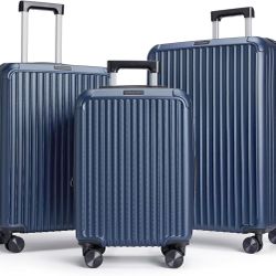 LIGHT FLIGHT Hardshell Luggage – 3-Piece Set or Single Suitcase Available