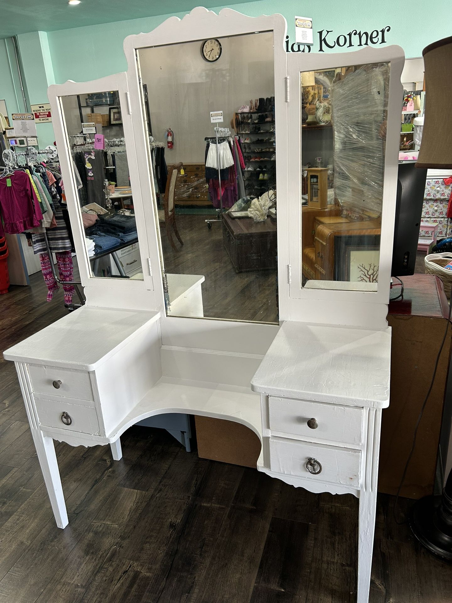Vanity With Mirror 
