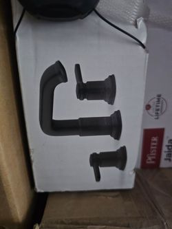Kohler Numista 2-Handle 8" Widespread Faucet In Matte Black