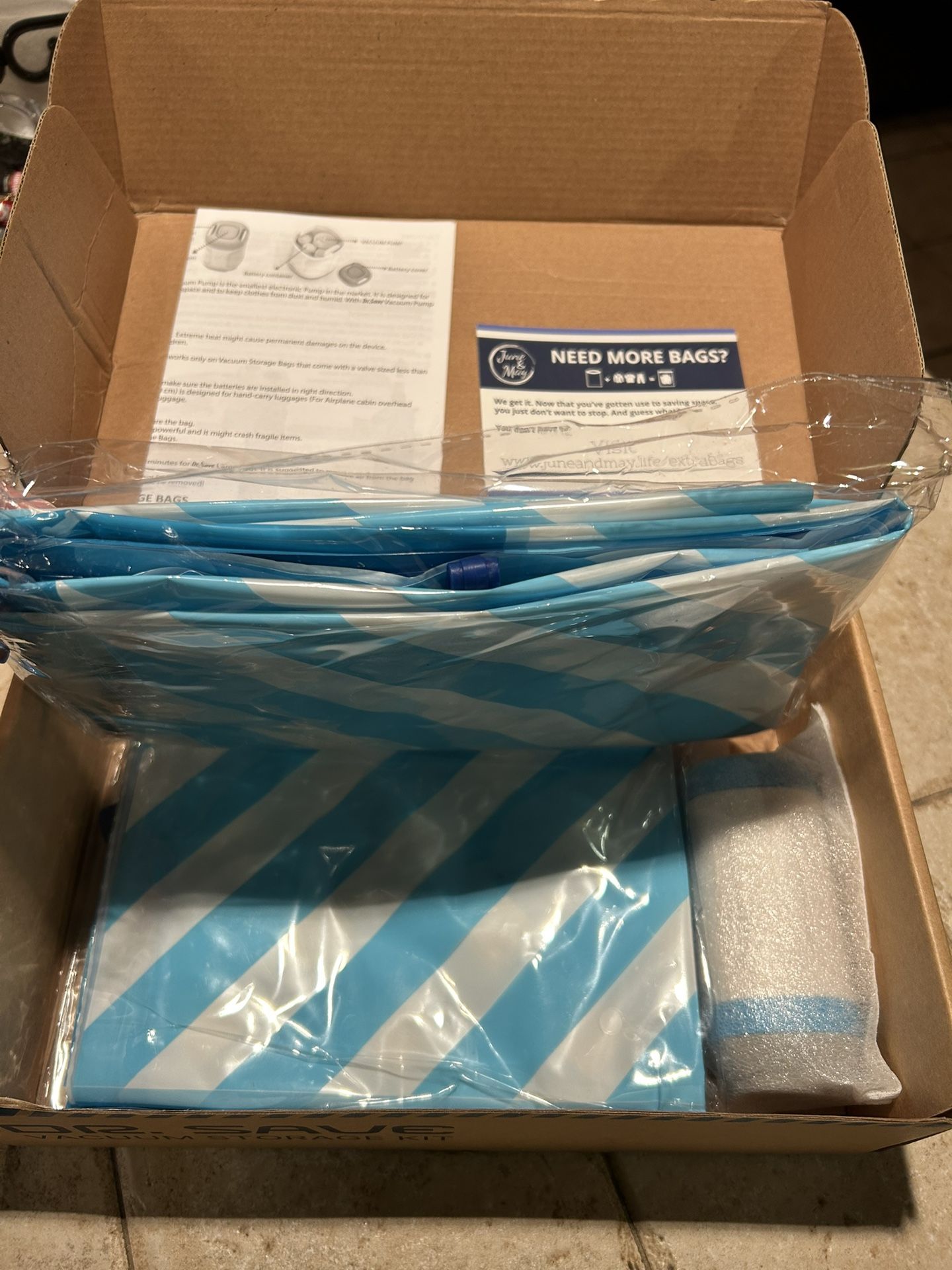 BNIB Dr. Save Vacuum Sealer Kit